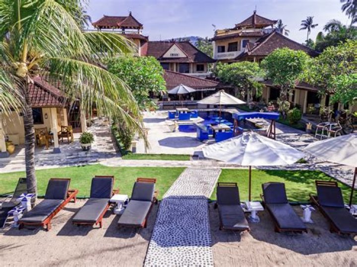Bali Seascape Beach Club, Amlapura city, Indonesia
