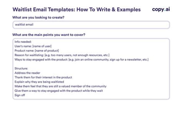 How to write a waitlist letter