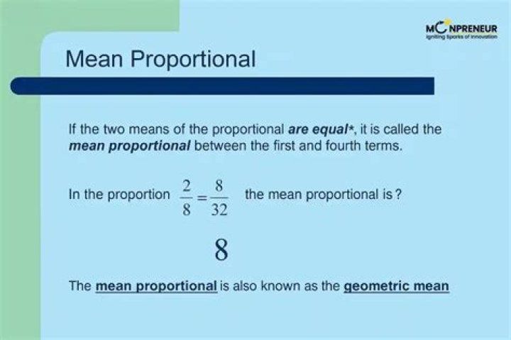 What does proportional mean